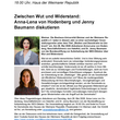 Plakat zur Veranstaltung "Wut und Widerstand" (Quelle: HDWR)