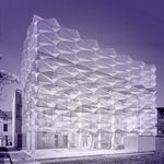 Visualisierung einer adaptiven Fassade des x.stahl