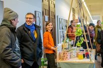Bauhaus Weihnachtsmarkt »Kauf dir ein Stück Bauhaus« 2019, Bauhaus-Universität Weimar, Fotograf: Thomas Müller.