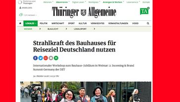 Screenshot der Seite