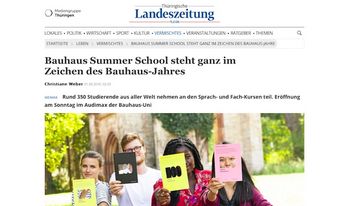 Screenshot der Seite