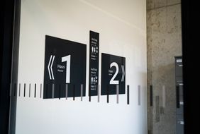Leitsystem im Jakobsplan 