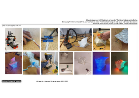 Kabinett der Unendlichkeit: Herstellungsprozess des Prototypen (Visualisierung: Faezeh Mansourkhaki und Zeinab Rahimi)