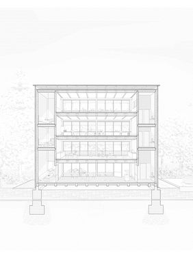 Cross-sectional image. Design: Laurin Schölzel and Leonie Richter