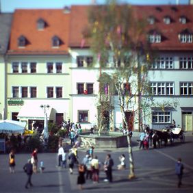 Marktplatz Weimar (Foto: Jörg Wolf)