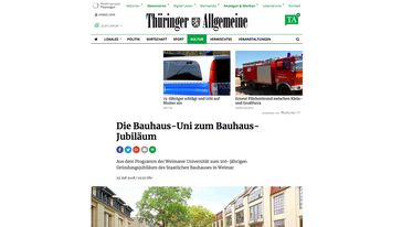 Screenshot der Seite