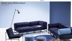 Screenshot der Website 
