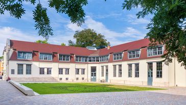 Außenansicht des Van-de-Velde-Baus