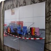 Projekt »Seitenwechsel« von Peter Piller im Rahmen von »B1/A 40 Die Schönheit der großen Straße« (Foto: Martin Oldengott)