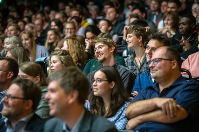 Photo: Matriculation ceremony 2019 Bauhaus-Universität Weimar.
