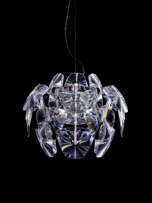 Die gläsernen Schalen der Diatomeen inspirierten die Designer Francisco Gomez Paz und Paolo Rizzatto zur Leuchte Hope  des Herstellers Luceplan (Luceplan Spa, Foto:Tom Vack)