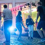 Am 12. April 2023 findet die Open-Air Party zum Semesterstart im Innenhof der Marienstraße 13 statt. Alle Studierenden, Lehrenden und Mitarbeiter*innen sind herzlich eingeladen (Bauhaus-Universität Weimar, Foto: Thomas Müller)