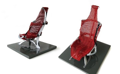 Diplomarbeit „Fysio“, den Entwurf eine Autositzes, von Max Klimke aus dem Jahr 2008 (Fakultät Gestaltung, Studiengang Produkt-Design, Max Klimke)