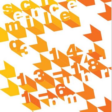 Veranstaltungsplakat Science Mile Q3. Grafik: Beatrice Girth