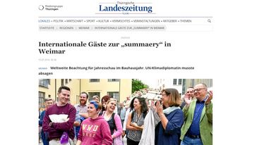 Screenshot der Seite