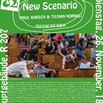 Plakat IRRE@bauhaus mit New Scenario