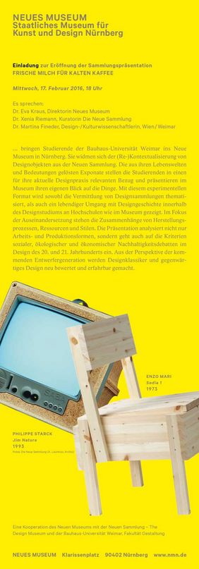 Flyer zur Veranstaltung