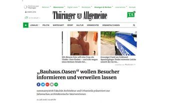 Screenshot der Seite