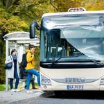 In future, the bus timetable in rural areas will be better tailored to the needs of the population. Photo: KomBus GmbH bus service, photographer: A. Kranert