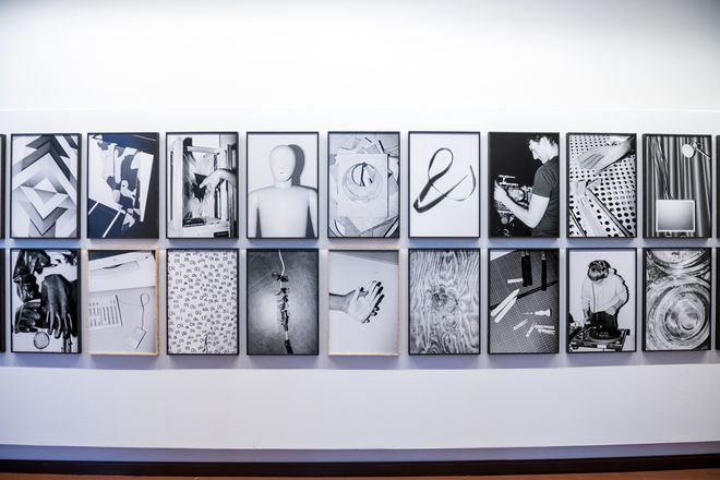 Foto der Ausstellungseröffnung und Buchpräsentation.