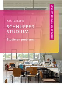 Beispiel Titel Faltblatt Schnupperstudium