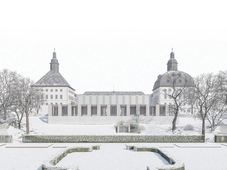 Visualization of the Extension for the "Archiv Friedenstein Gotha" (Design Author: Felix Balling)
