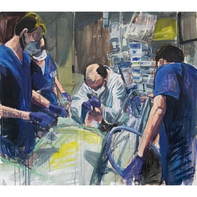 »ich seh's«, 2021, 180 cm x 160 cm