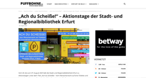 Bild der Recycling-Toilette P-Bank
