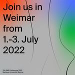 Join uns in Weimar: Keyvisual zur Konferenz