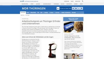 Screenshot der Seite