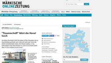 Screenshot der Seite