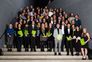 Gruppenfoto der Absolventinnen und Absolventen im Master Architektur