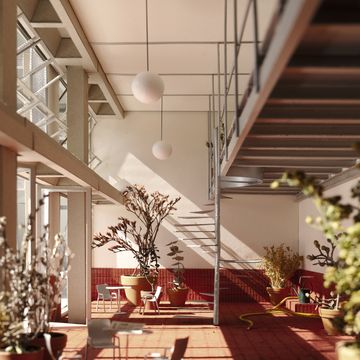 Modellfotografie der Orangerie (Entwurf: Nico Schmitt)