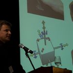 Prof. Dr. Bernd Fröhlich auf der IEEE Virtual Reality Konferenz (Sébastien Kunz)
