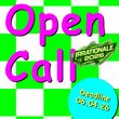 Grafik mit dem Schriftzug »Open Call« auf grün-weiß kariertem Hintergrund, Hinweis auf »Irrationale 2026« und Deadline 06.04.26