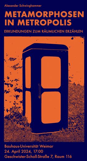 Plakat zur Veranstaltung