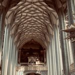 Rippengewölbe der Marktkirche Halle