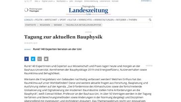 Screenshot der Seite