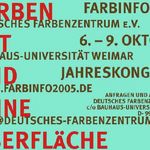 Einladung Jahrestagung des Deutschen Farbenzentrums e.V. (Deutsches Farbenzentrum e.V.)