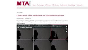 Screenshot der Website 