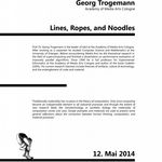 Plakat zur Veranstaltung mit mit Georg Trogemann