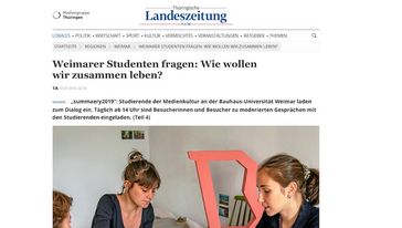 Screenshot der Seite