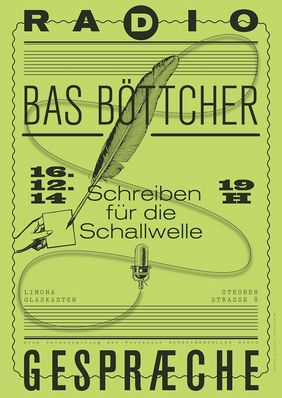 Beim letzten Radiogespräch des Jahres ist Poetry-Slammer Bas Böttcher zu Gast in der Limona.
