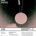 Plakat zu »Radiophonic Spaces« an der Bauhaus-Universität Weimar.