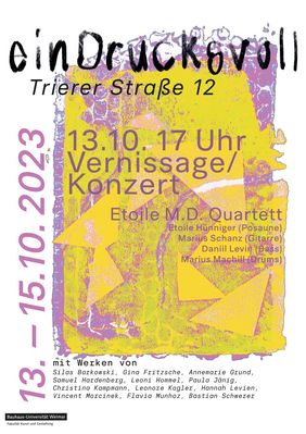 Flyer zur Ausstellung