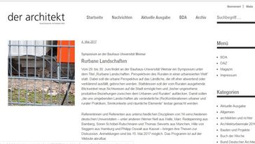 Screenshot der Seite