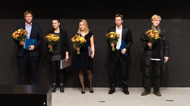 Gruppenfoto der Studiengangsbesten