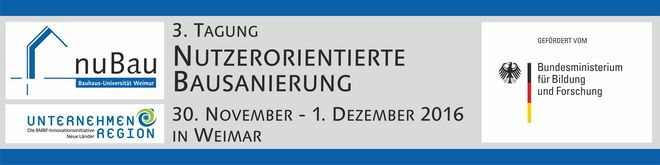 3. Tagung Nutzerorientierte Bausanierung