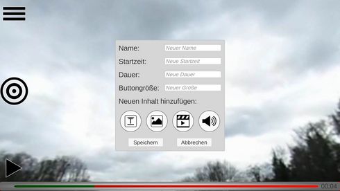 Screenshot eines Dialogs der App zur Erstellung von Annotationen (Foto: Tobias Drey)