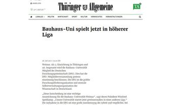 Screenshot der Seite